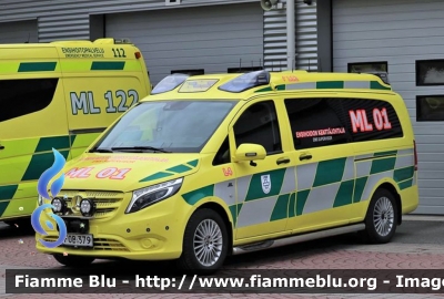 Mercedes-Benz Vito III serie 
Suomi - Finland - Finlandia
Ambulanssi Kemi Sea-Lapland
Parole chiave: Ambulance Ambulanza