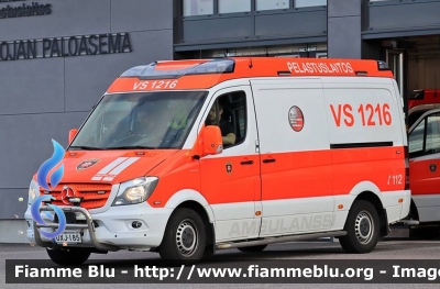 Mercedes-Benz Sprinter III serie
Suomi Finland - Finlandia
Varsinais-Suomi Pelastuslaitos
Parole chiave: Ambulanza Ambulance