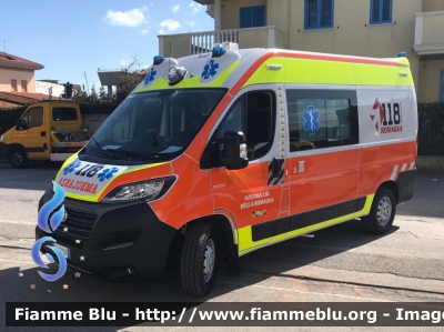 Fiat Ducato X290
118 Romagna Soccorso
Azienda USL della Romagna
Ambito Territoriale di Forlì
"FO016"
Allestita Safety Car Rimini
Parole chiave: Fiat Ducato_X290 Ambulanza