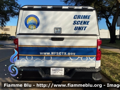 Chevrolet Silverado
United States of America - Stati Uniti d'America
Houston TX Forensic Science Center
