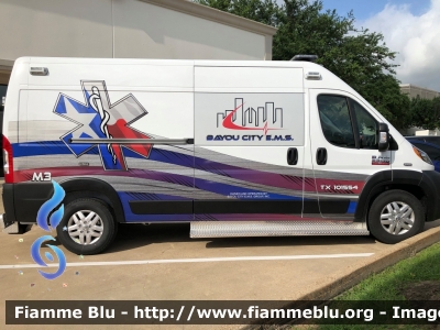 RAM Promaster
United States of America - Stati Uniti d'America
Bayou City EMS Group Houston TX
