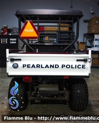 Kavasaki Mule
United States of America - Stati Uniti d'America
Pearland TX Police Department
