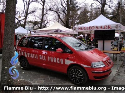 Volkswagen Sharan I serie
Vigili del Fuoco
Comando Provinciale di L'Aquila
Nucleo SAPR
VF 29600
