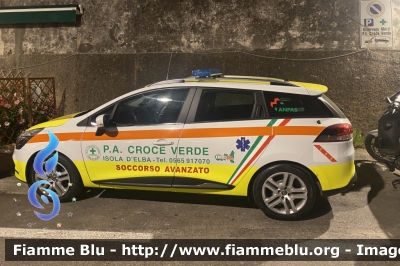 Renault Clio Sporter IV serie
Pubblica Assistenza
Automedica - Soccorso Avanzato
Croce Verde Isola D'Elba (LI)
Decorazione grafica RS GRAFICA
Parole chiave: Renault Clio_IVserie Automedica