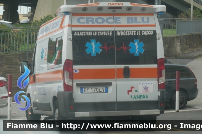 Fiat Ducato X250
Croce Blu Catania - Anpas
Unità Mobile di Soccorso
Allestimento Orion

Parole chiave: Fiat Ducato_X250 Ambulanza