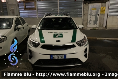 Kia Stonic
Polizia Locale
Comune di Milano
Codice automezzo: 1662
POLIZIA LOCALE YA 484 AL
Parole chiave: Kia Stonic