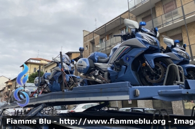 Yamaha FJR 1300 II serie
Polizia di Stato
Polizia Stradale
Allestimento Elevox
Parole chiave: Yamaha FJR 1300 II serie