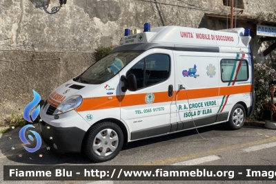 Renault Trafic II serie
Pubblica Assistenza
Unità Mobile di Soccorso
Croce Verde Isola D'Elba-Portoferraio (LI)
Codice Automezzo: 15
Allestimento Alessi & Becagli
Parole chiave: Renault Trafic_IIserie Ambulanza