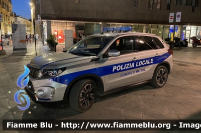 Suzuki Vitara IV serie
Polizia Locale 
Comune di Matera
YA 042 AE
Parole chiave: Suzuki Grand_Vitara