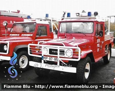 Toyota Land Cruiser
Portugal - Portogallo
Bombeiros Voluntários da Benedita
