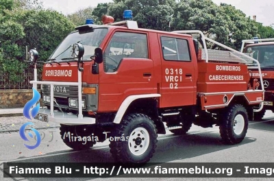 Toyota Dyna
Portugal - Portogallo
Bombeiros Voluntários Cabeceirenses
