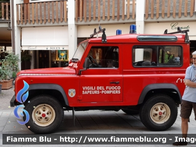 Land Rover Defender 90 
Vigili del Fuoco
Corpo Permanente di Aosta
