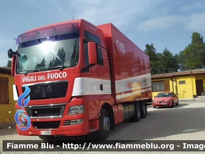 Man TGX 26.480 I serie
Vigili del Fuoco
Comando Provinciale di L'Aquila
Nucleo SAPR
VF 29996
Parole chiave: Man TGX_26.480_Iserie VF29996