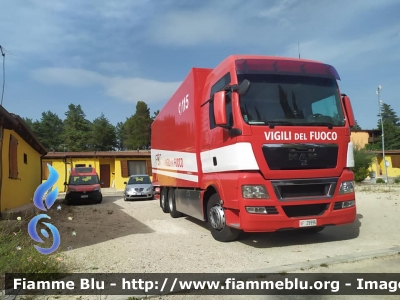 Man TGX 26.480 I serie
Vigili del Fuoco
Comando Provinciale di L'Aquila
Nucleo SAPR
VF 29996
Parole chiave: Man TGX_26.480_Iserie VF29996