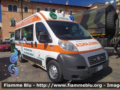 Fiat Ducato X250
ANA Protezione Civile
Sez. Abruzzi
Ambulanza allestimento Fast
Ricondizionata Orion 
