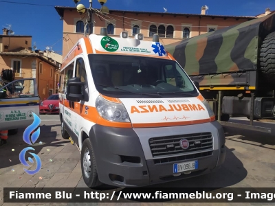 Fiat Ducato X250
ANA Protezione Civile
Sez. Abruzzi
Ambulanza allestimento Fast
Ricondizionata Orion 
