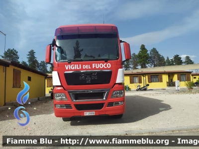 Man TGX 26.480 I serie
Vigili del Fuoco
Comando Provinciale di L'Aquila
Nucleo SAPR
VF 29996
Parole chiave: Man TGX_26.480_Iserie VF29996