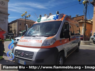 Fiat Ducato X250
ANA Protezione Civile
Sez. Abruzzi
Ambulanza allestimento Fast
Ricondizionata Orion 
