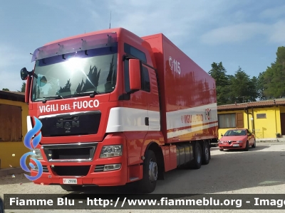 Man TGX 26.480 I serie
Vigili del Fuoco
Comando Provinciale di L'Aquila
Nucleo SAPR
VF 29996
Parole chiave: Man TGX_26.480_Iserie VF29996