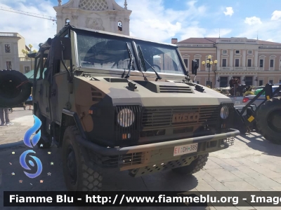 Iveco VM90 
Esercito Italiano
9’ reggimento Alpini L’Aquila
Battaglione multifunzionale Vicenza
Automezzo Nucleo AIB Dotato di Modulo Antincendio DT-400-D
Allestimento Divitec
EI DH 385
