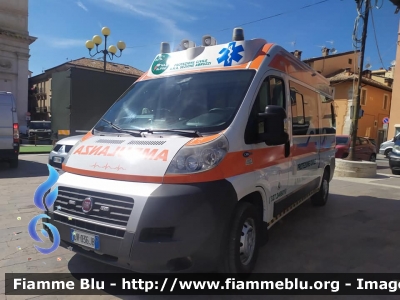 Fiat Ducato X250
ANA Protezione Civile
Sez. Abruzzi
Ambulanza allestimento Fast
Ricondizionata Orion 
