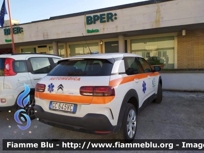 Citroen C4 Cactus
Automedica
ASL n1 Avezzano Sulmona L’Aquila
Allestimento ISOTEC
Parole chiave: Citroen C4_Cactus Automedica