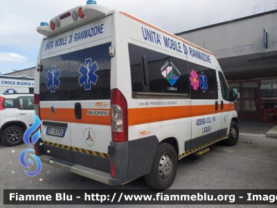 Fiat Ducato X250
118 Abruzzo soccorso
USL n4 L’Aquila
Allestimento Fast
Mezzo acquistato con contributo protezione civile nazionale
Parole chiave: Fiat Ducato_X250