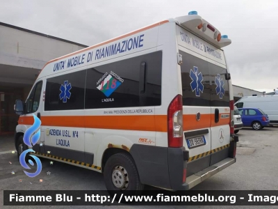 Fiat Ducato X250
118 Abruzzo soccorso
USL n4 L’Aquila
Allestimento Fast
Mezzo acquistato con contributo protezione civile nazionale
Parole chiave: Fiat Ducato_X250