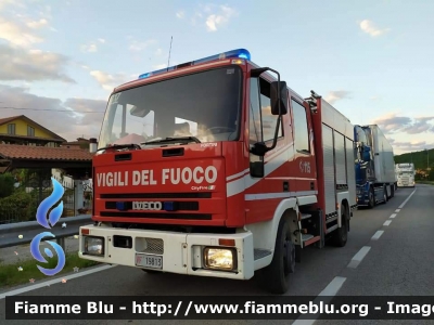 Iveco CityEuroFire 100E21 I serie 
Vigili del Fuoco
Comando Provinciale dell'Aquila
AutoPompaSerbatoio allestimento Iveco-Magirus
Ricondizionata Fortini
VF 19813
