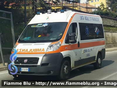 Fiat Ducato X250
118 Abruzzo soccorso
USL n4 L’Aquila
Allestimento Fast
Mezzo acquistato con contributo protezione civile nazionale
Parole chiave: Fiat Ducato_X250 Ambulanza