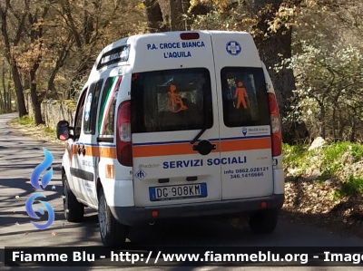 Fiat Doblò II serie 
Croce Bianca L'Aquila
Servizi Sociali
Allestimento Mariani Fratelli
