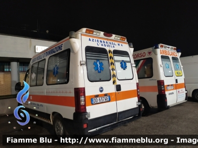 Fiat Ducato III serie
118 Abruzzo Soccorso
Azienda U.S.L. n. 4 - L'Aquila
Parole chiave: Fiat Ducato_IIIserie Ambulanza