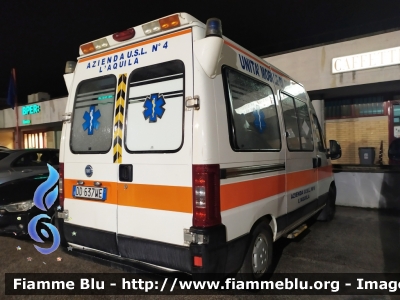 Fiat Ducato III serie
118 Abruzzo Soccorso
Azienda U.S.L. n. 4 - L'Aquila
Parole chiave: Fiat Ducato_IIIserie Ambulanza