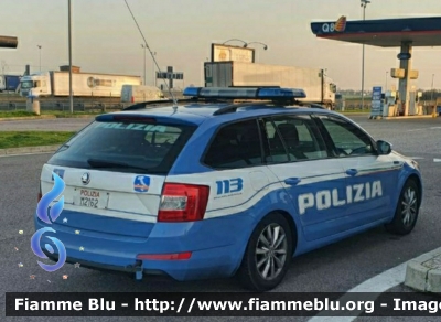 Skoda Octavia Wagon IV serie
Polizia di Stato
Polizia Stradale in servizio sulla rete autostradale di Autostrade per l'Italia
Terza fornitura
Allestite Focaccia
Decorazione Grafica Artlantis
POLIZIA M2162
