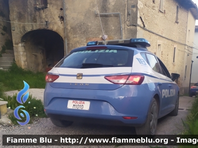 Seat Leon III serie 
Polizia di Stato
Squadra Volante
Questura de L'Aquila
Allestimento NCT Nuova Carrozzeria Torinese
Decorazione Grafica Artlantis
POLIZIA M1010
Parole chiave: Seat Leon_IIIserie POLIZIAM1010