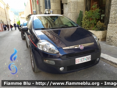 Fiat Punto Evo
Carbinieri
Comando Carabinieri banca d’Italia
CC CT 265
