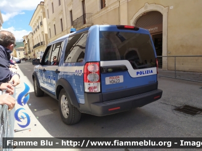 Land Rover Discovery 4
Polizia di Stato
Artificieri
POLIZIA H3423
