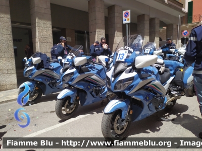 Yamaha FJR 1300 III serie
Polizia di Stato
Polizia Stradale
Allestimento Elevox
in scorta al Giro d'Italia 2021
