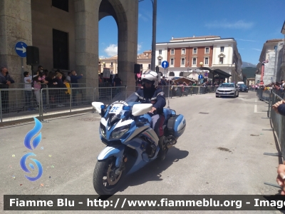 Yamaha FJR 1300 II serie
Polizia di Stato
Polizia Stradale
Allestimento Elevox
in scorta al Giro d'Italia 2021
Moto "25"
