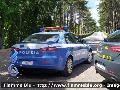 Alfa Romeo 159
Polizia di Stato
Polizia Stradale
POLIZIA F7307
