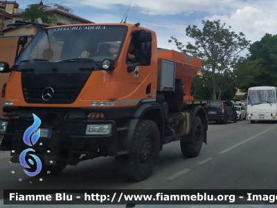 Mercedes-Benz Unimog U20
Comune di L’Aquila
Dotazione spargisale Giletta
Parole chiave: Mercedes-Benz Unimog U20