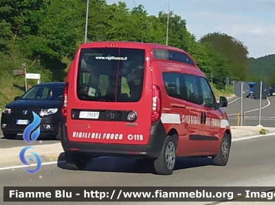 Fiat Doblò XL IV serie 
Vigili del Fuoco
Comando Provinciale de L'Aquila
VF 28687
