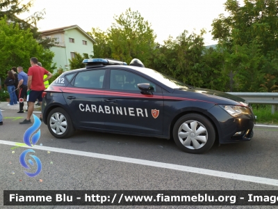 Seat Leon III serie 
Carabinieri
Nucleo operativo radiomobile
Allestimento NCT
Decorazione grafica artlantis
CC DJ 864
