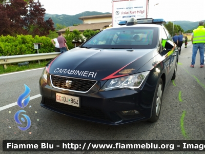 Seat Leon III serie 
Carabinieri
Nucleo operativo radiomobile
Allestimento NCT
Decorazione grafica artlantis
CC DJ 864
