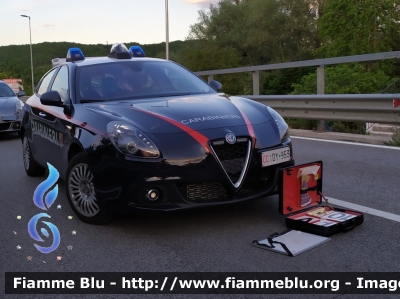 Alfa Romeo Nuova  Giulietta Restyle
Carabinieri
Nucleo operativo e radiomobile di L’Aquila
Allestimento NCT
Decorazione grafica artlantis
CC DY 953
