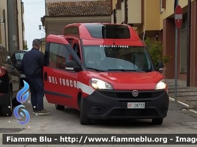 Fiat Doblò XL IV serie 
Vigili del Fuoco
Comando Provinciale de L'Aquila
VF 28733
