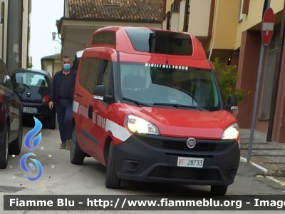 Fiat Doblò XL IV serie 
Vigili del Fuoco
Comando Provinciale de L'Aquila
VF 28733
