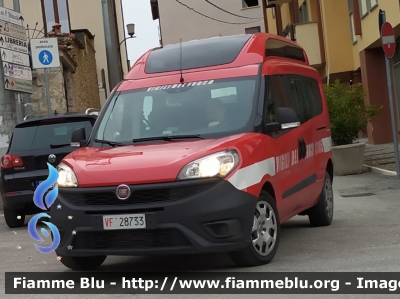 Fiat Doblò XL IV serie 
Vigili del Fuoco
Comando Provinciale de L'Aquila
VF 28733
