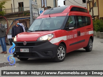 Fiat Doblò XL IV serie 
Vigili del Fuoco
Comando Provinciale de L'Aquila
VF 28733
