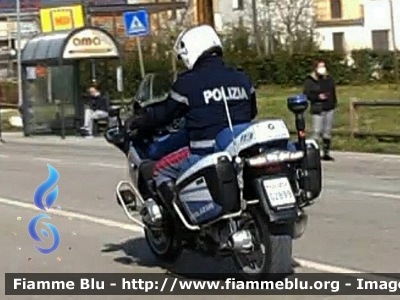 Bmw R1200RT II serie 
Polizia di Stato
Polizia Stradale
POLIZIA G2849
in scorta alla Tirreno-Adriatico 2021
